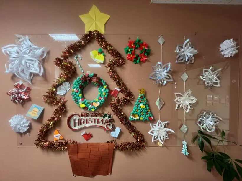 壁画くりすます